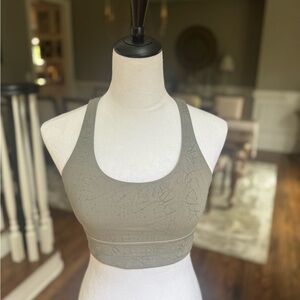 lululemon athletica Gray Sports Bra